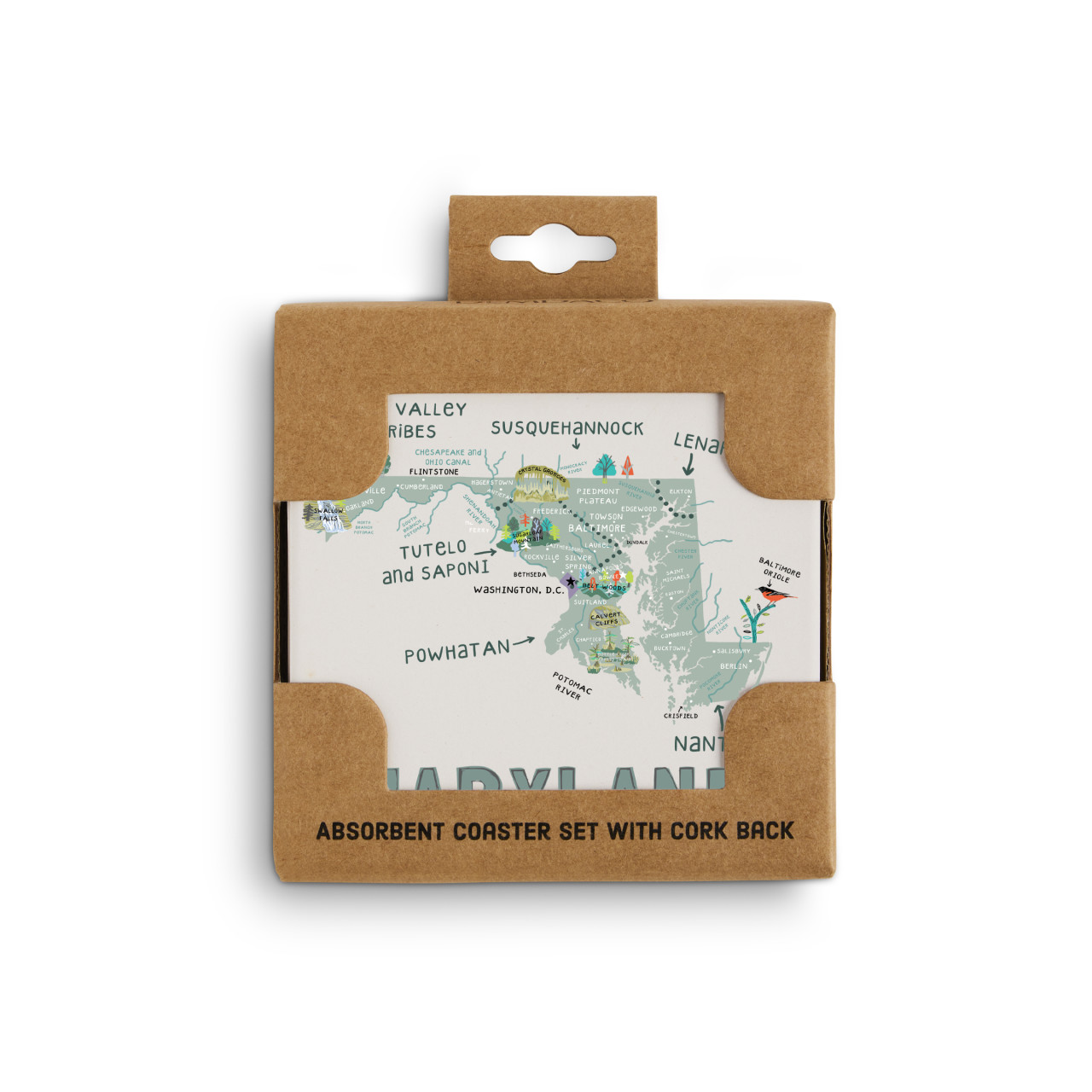 Maryland State Coasters - Set of 4 thumbnail