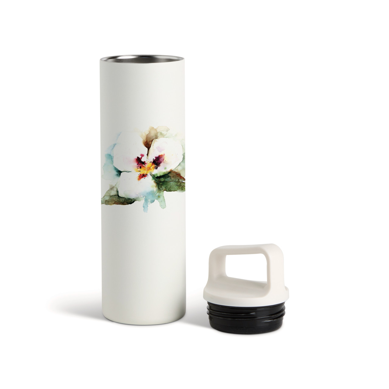 Sego Lily Water Bottle - White 20oz thumbnail