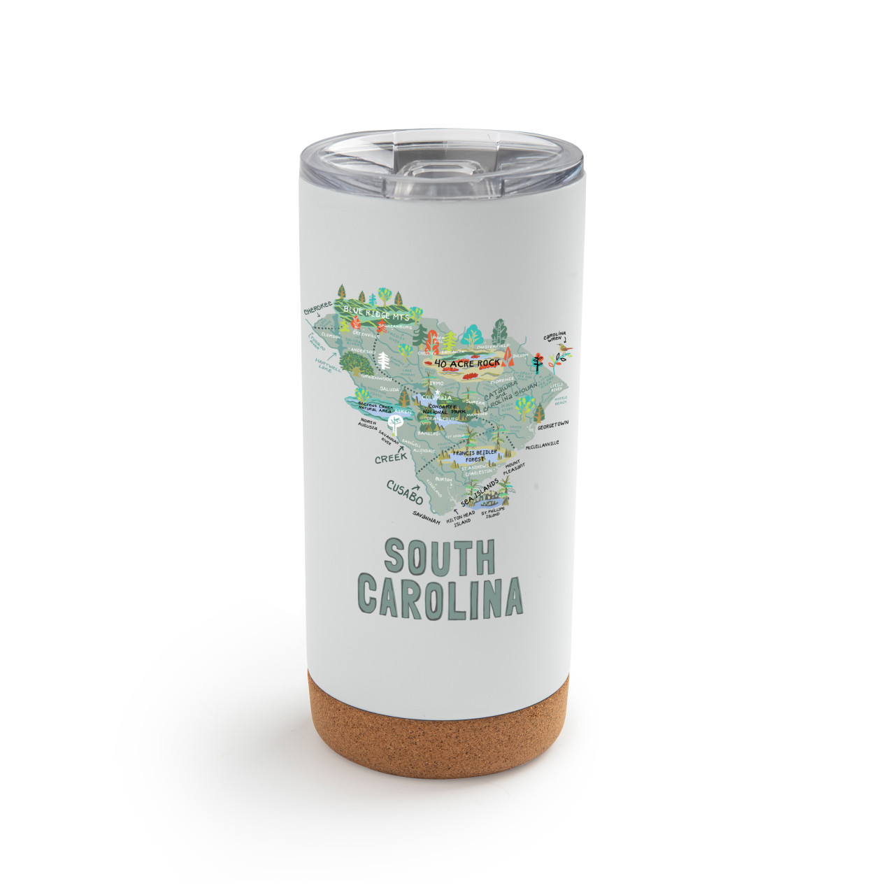 SouthCarolinaState MtlTmblrwLid-White thumbnail
