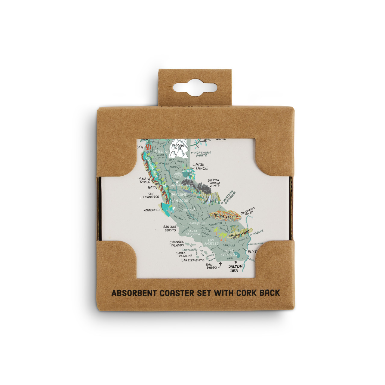 California State Coasters - Set of 4 thumbnail