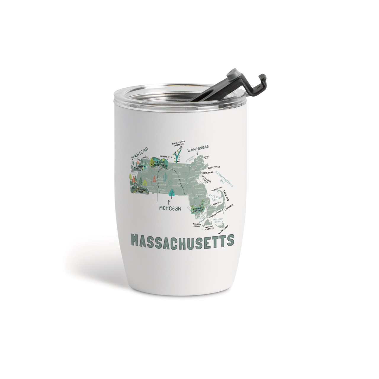 Massachusetts State Wine Tmblr-White12oz thumbnail