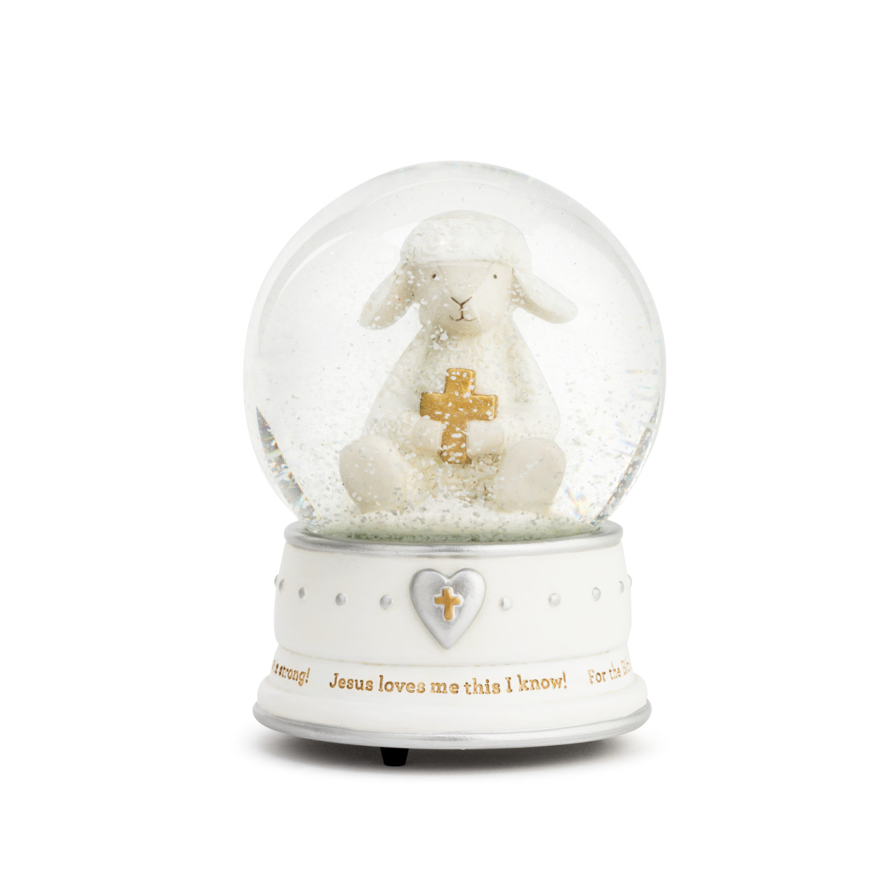 Jesus Loves Me Musical Water Globe - Tender Blessings thumbnail