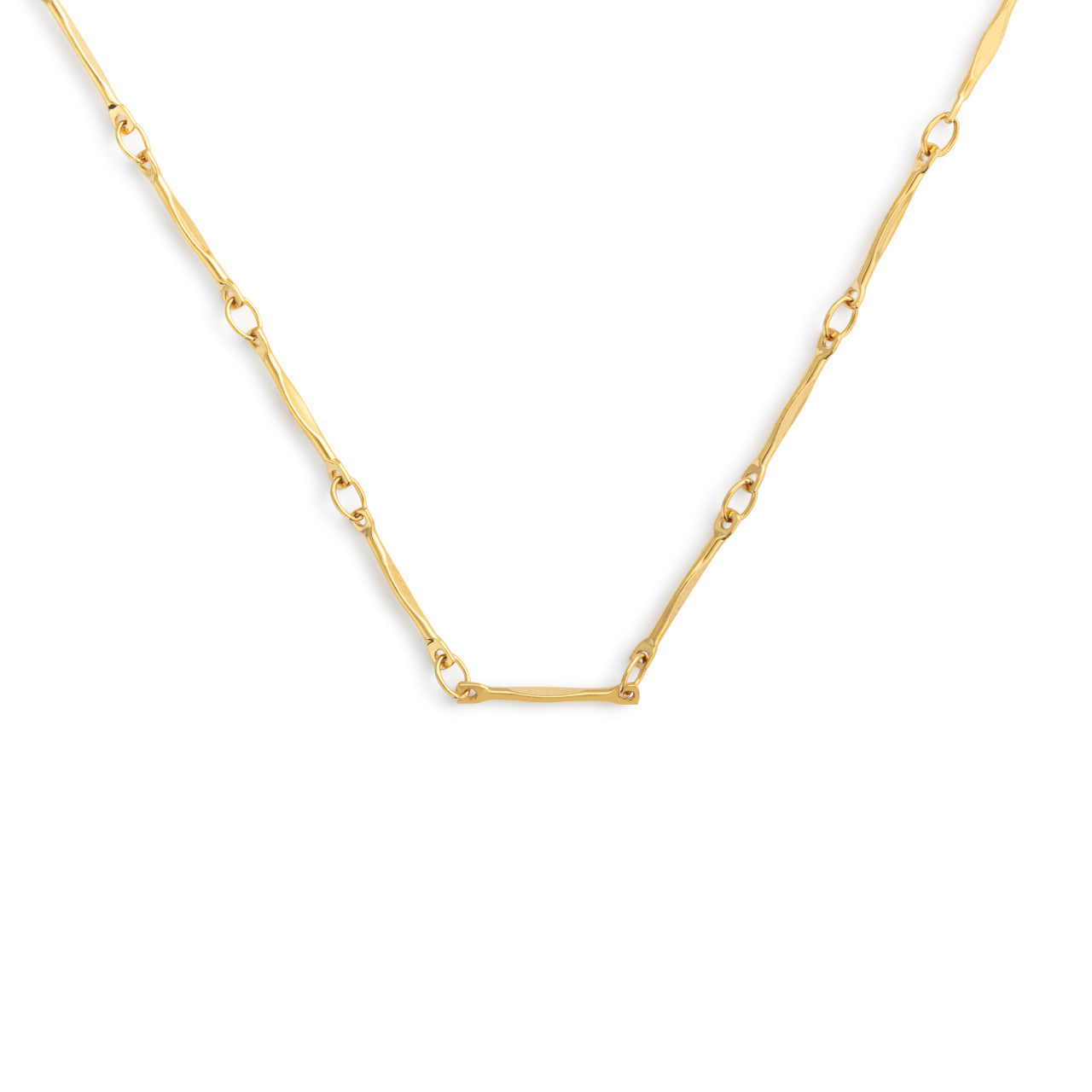 Gold Link Chain Necklace thumbnail