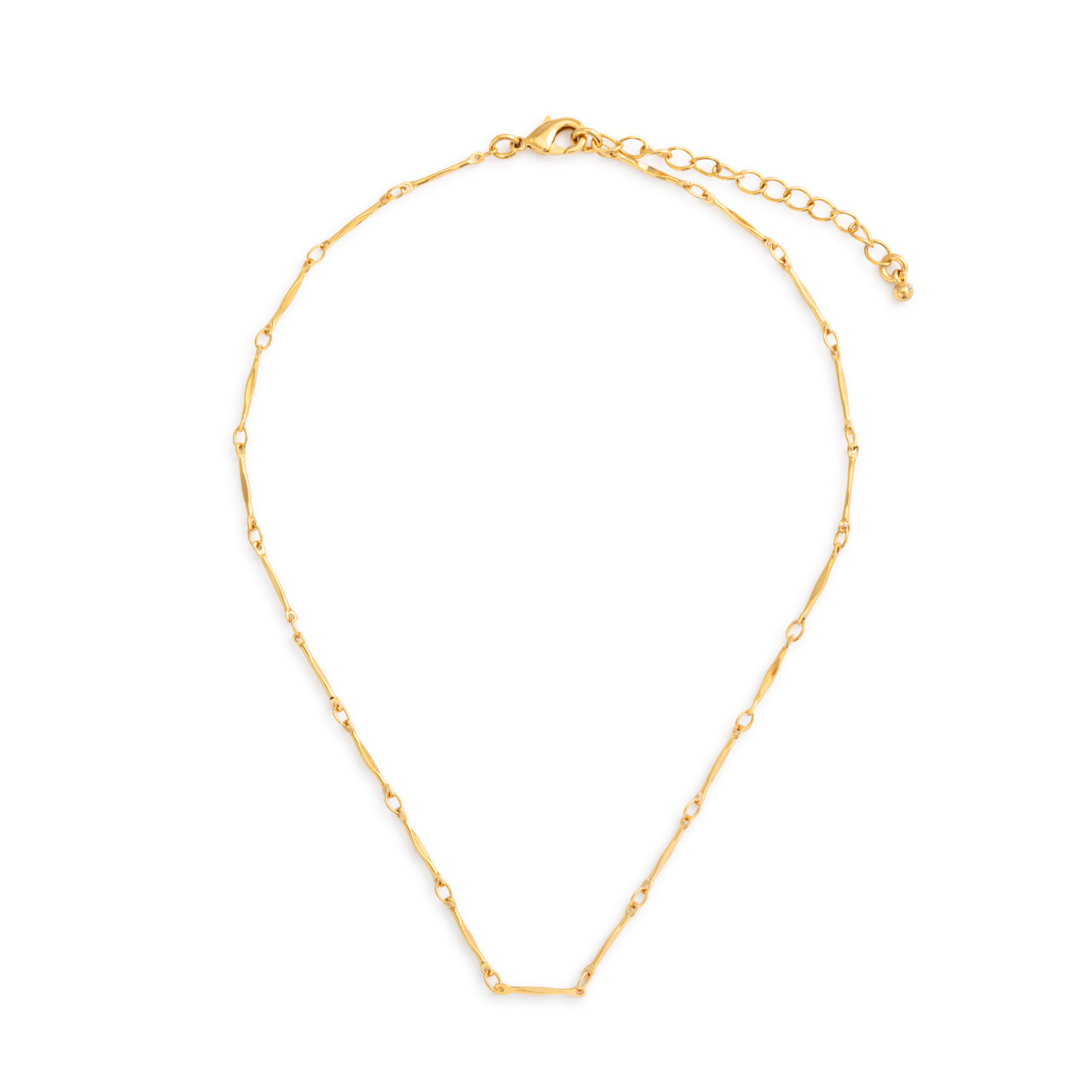 Gold Link Chain Necklace thumbnail