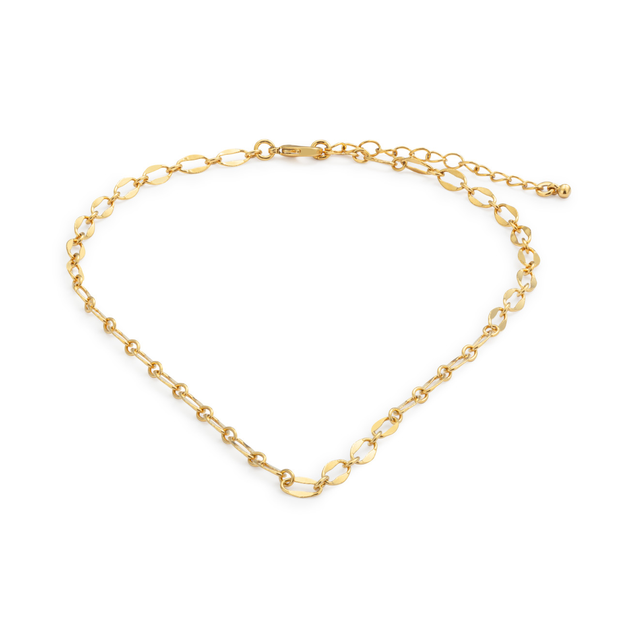 Gold Mirror Chain Necklace thumbnail