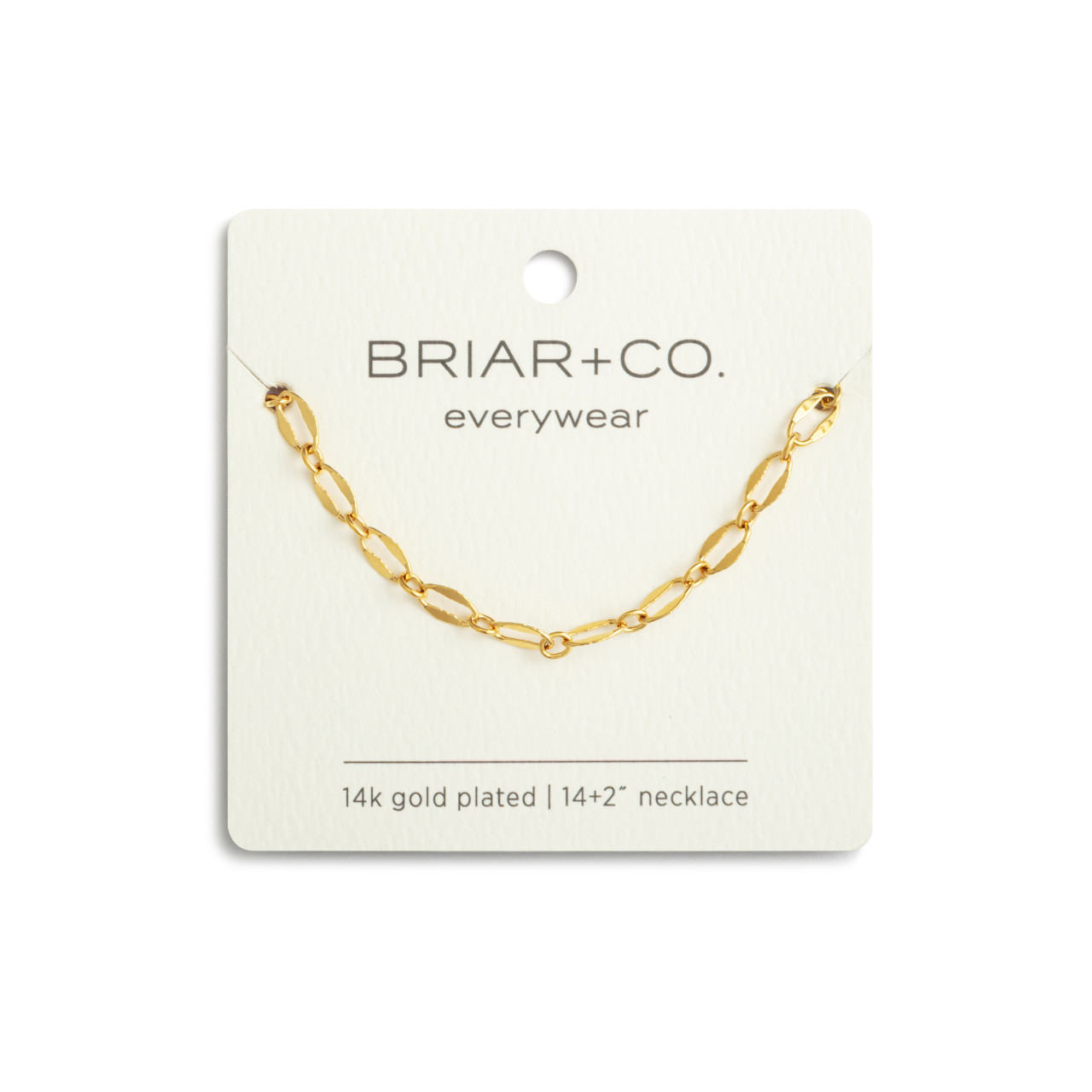 Gold Mirror Chain Necklace thumbnail