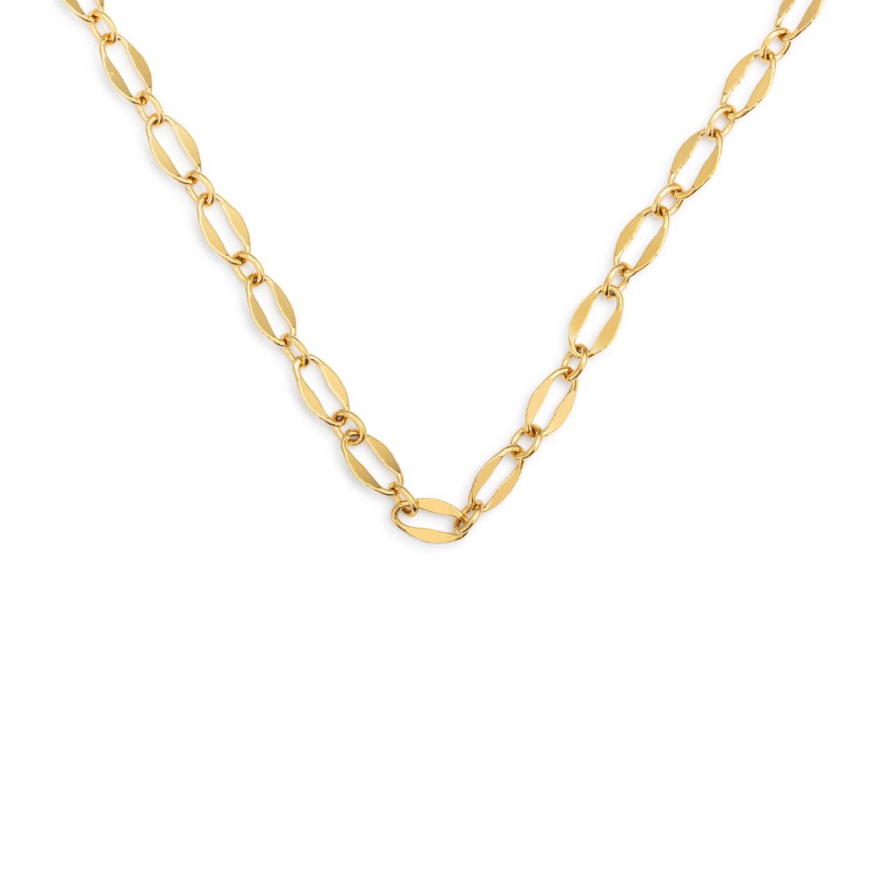 Gold Mirror Chain Necklace thumbnail
