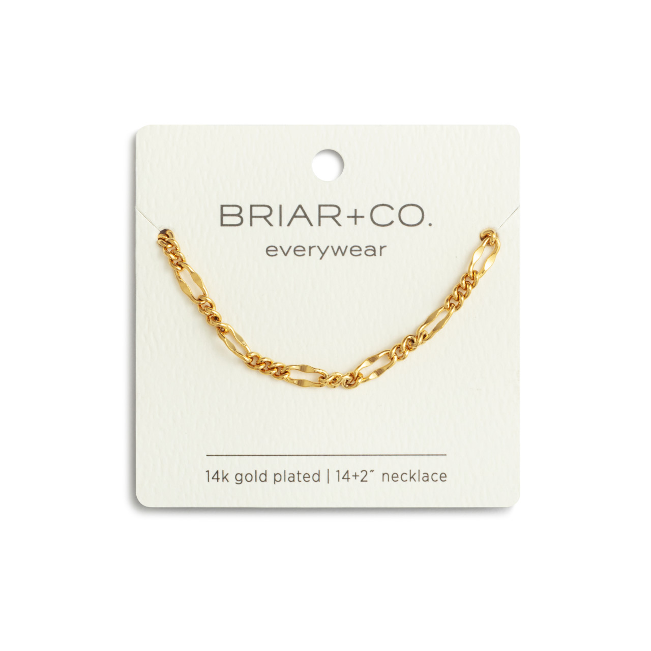 Gold Figaro Chain Necklace thumbnail