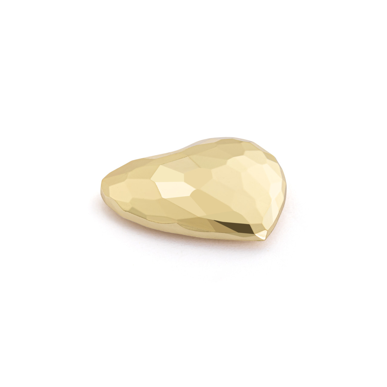 Gold Heart Magnetic Frame Charm - 1.5in thumbnail