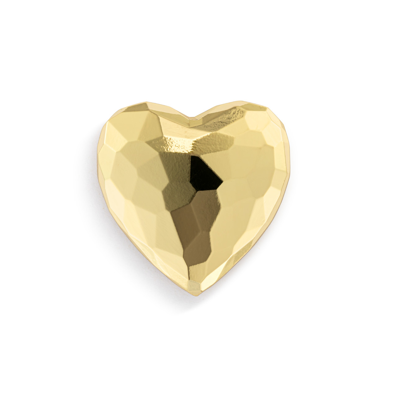 Gold Heart Magnetic Frame Charm - 1.5in thumbnail