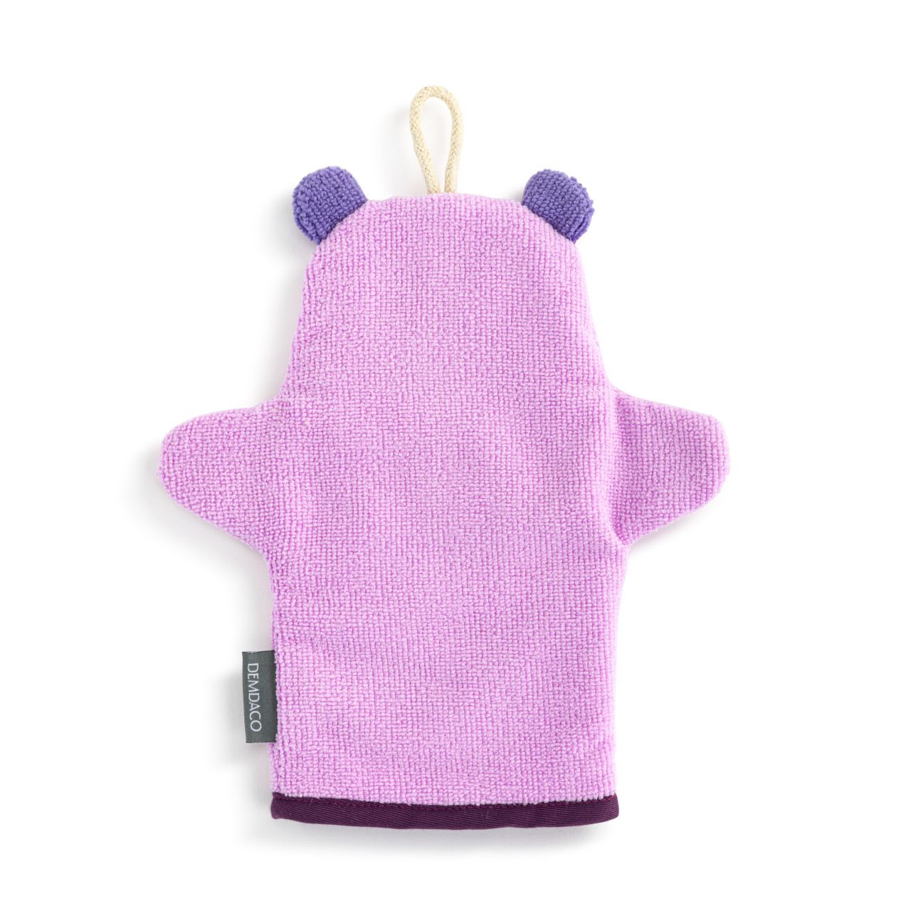 Hippo Bath Mitt - 8x9in thumbnail