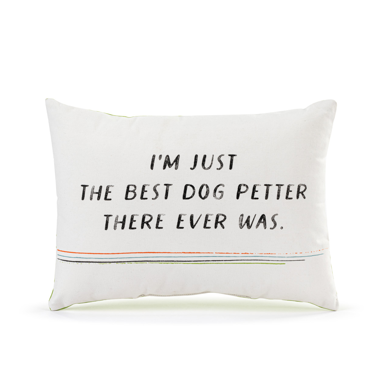 Best Dog Petter Green Accent Pillow thumbnail