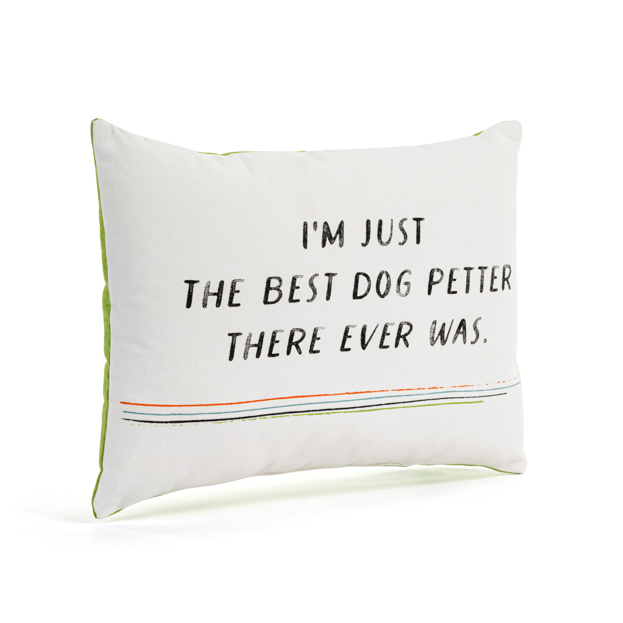 Best Dog Petter Green Accent Pillow thumbnail