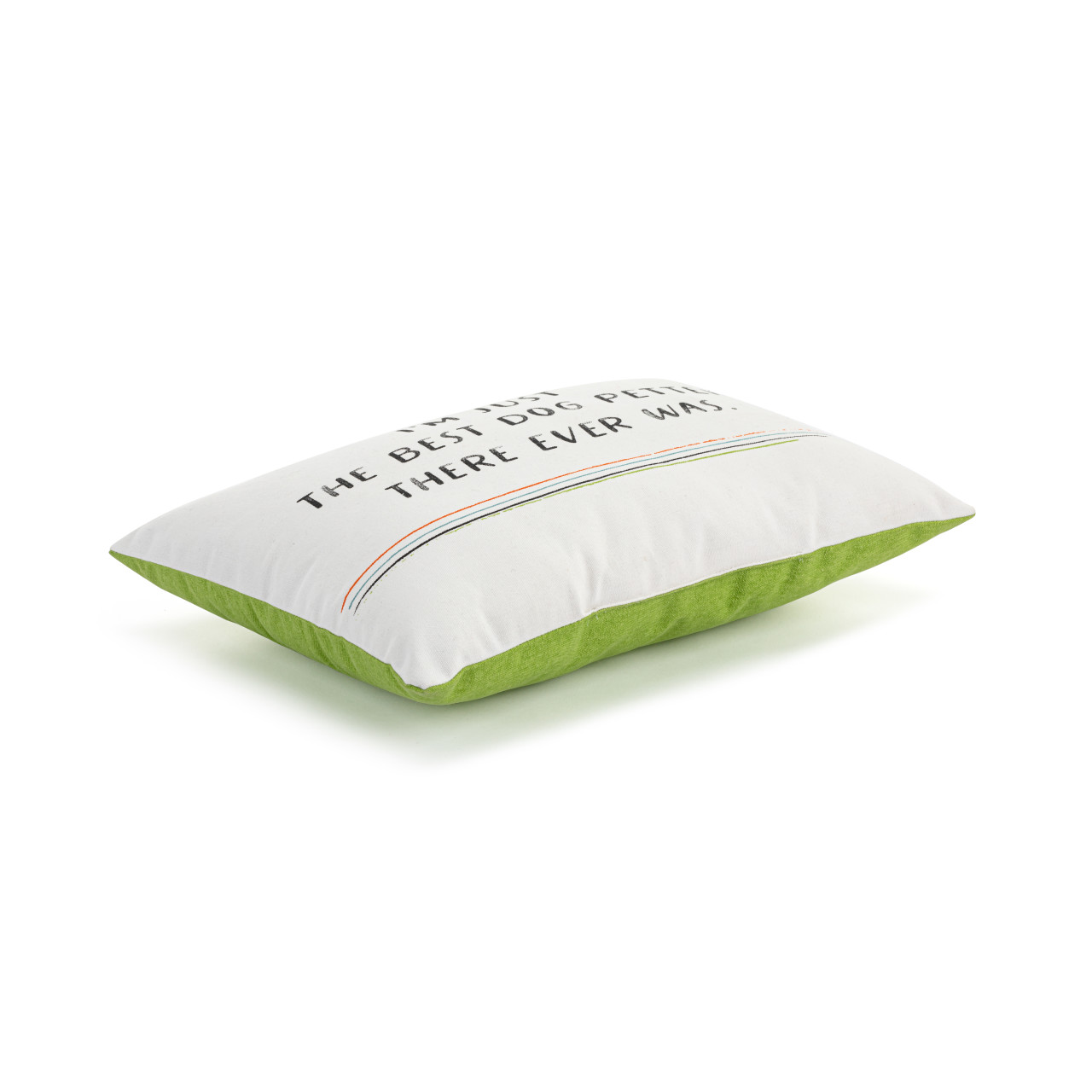 Best Dog Petter Green Accent Pillow thumbnail
