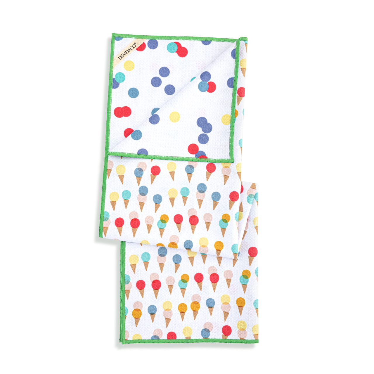 Ice Cream Absorbent Reversible Towel - 18x30in thumbnail