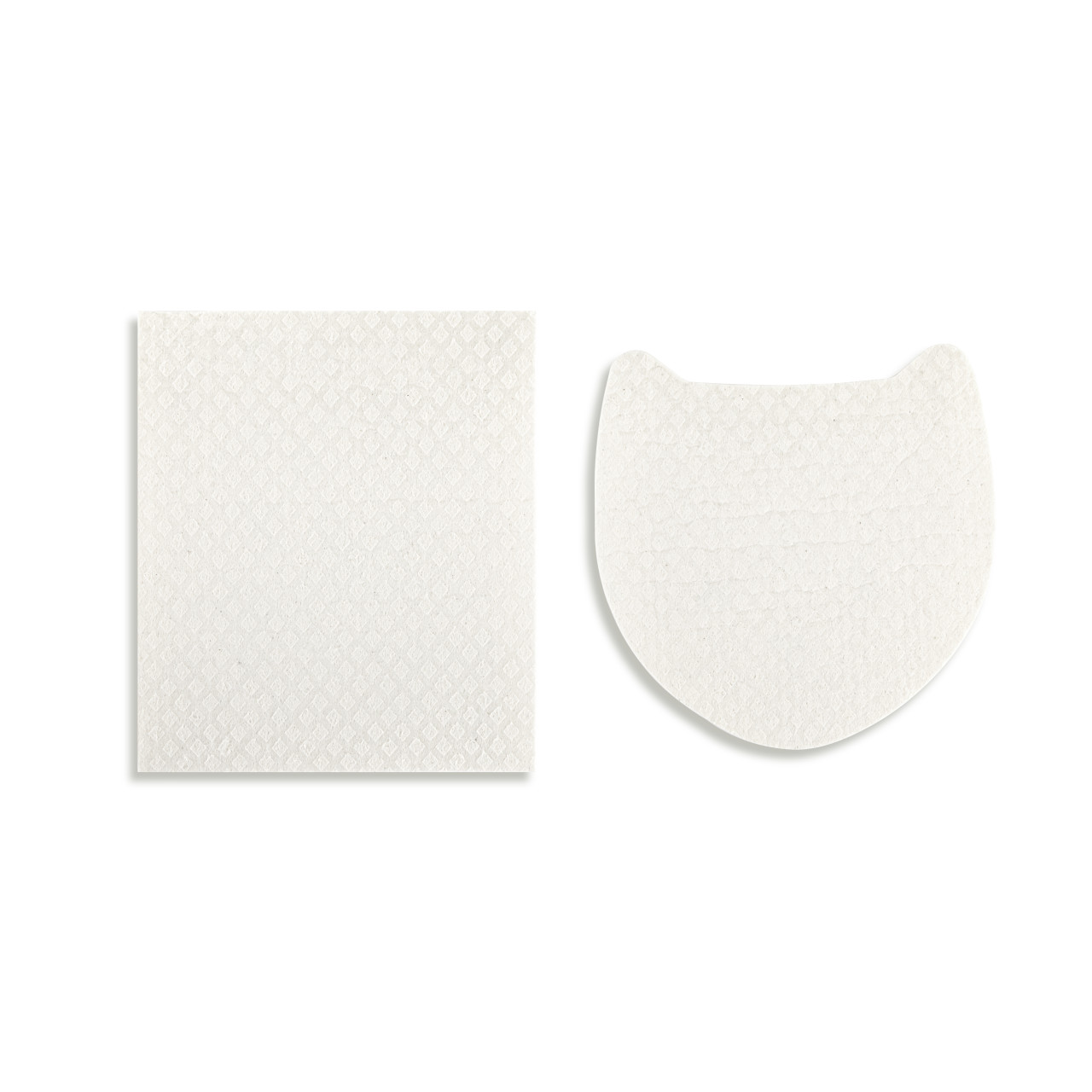 Cat Shaped Biodegradable Dish Cloths Set of 2 thumbnail