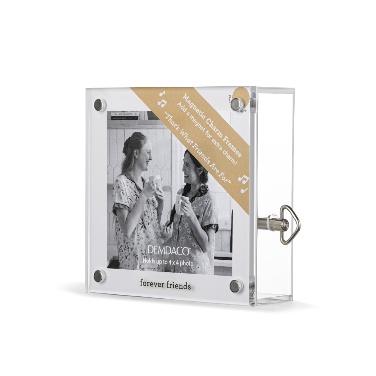 Forever Friends Acrylic Magnetic Musical Frame-4in thumbnail