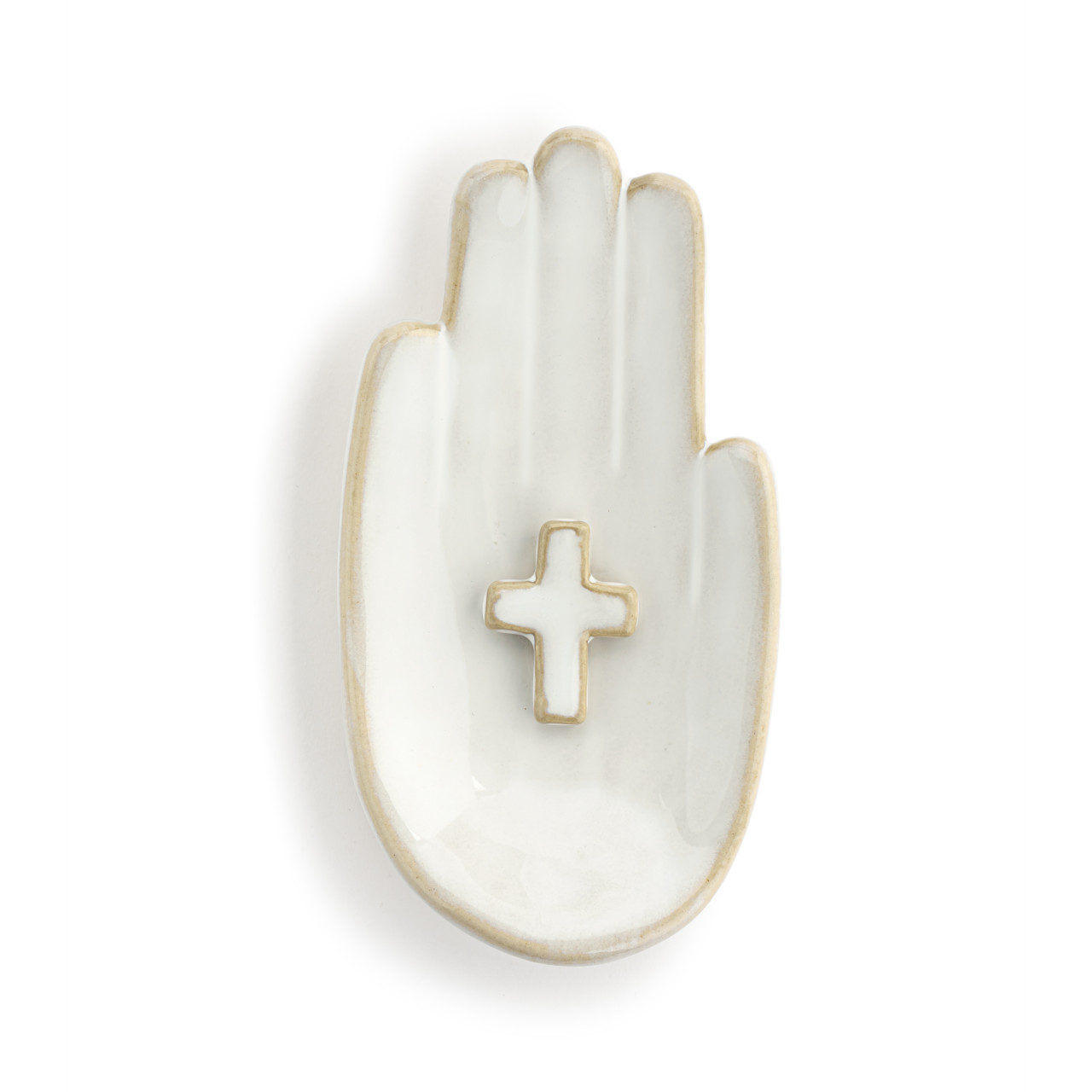 Hand in Hand Cross Wall Art - 3x6in thumbnail