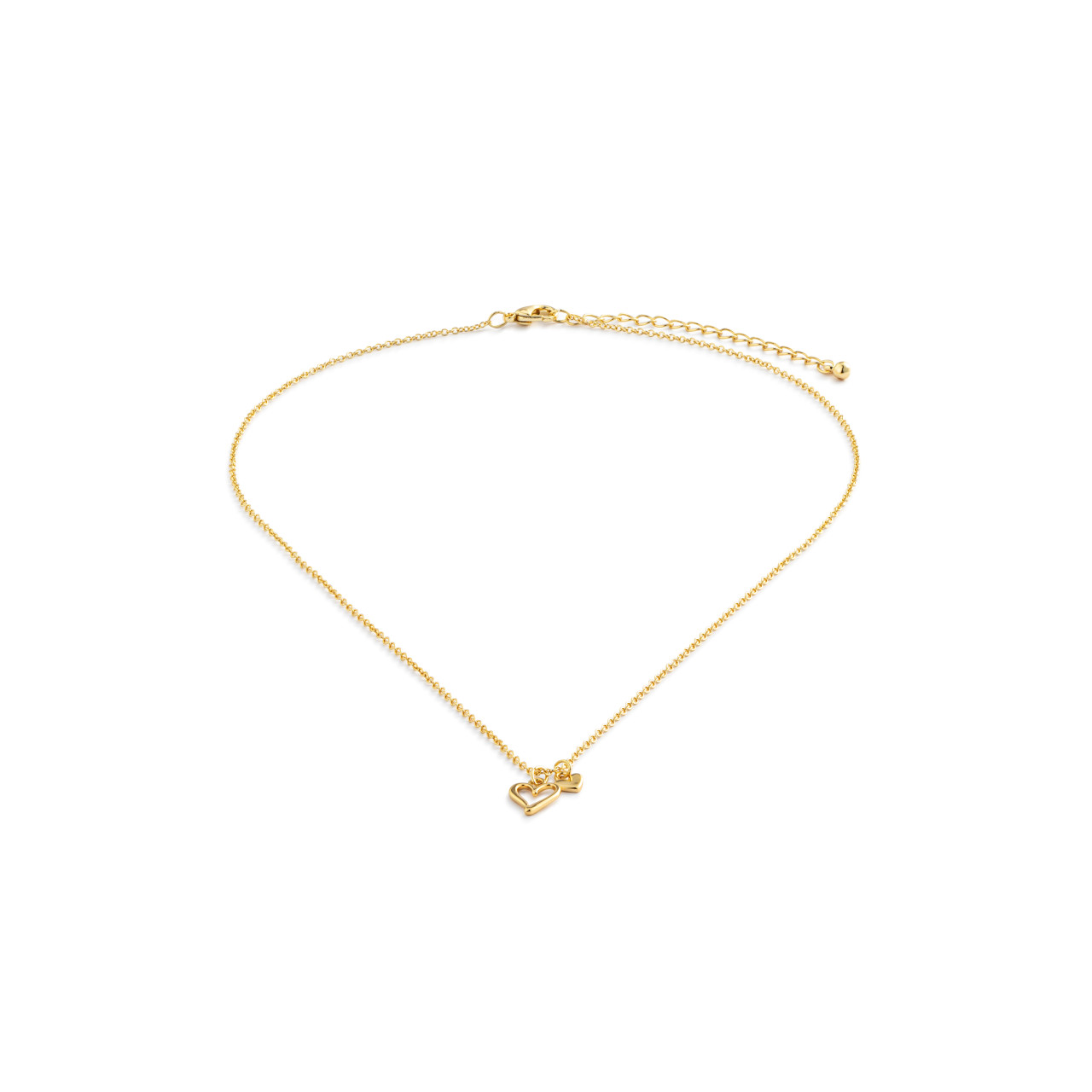 True Friend Floral Card & Gold Necklace - 16in thumbnail