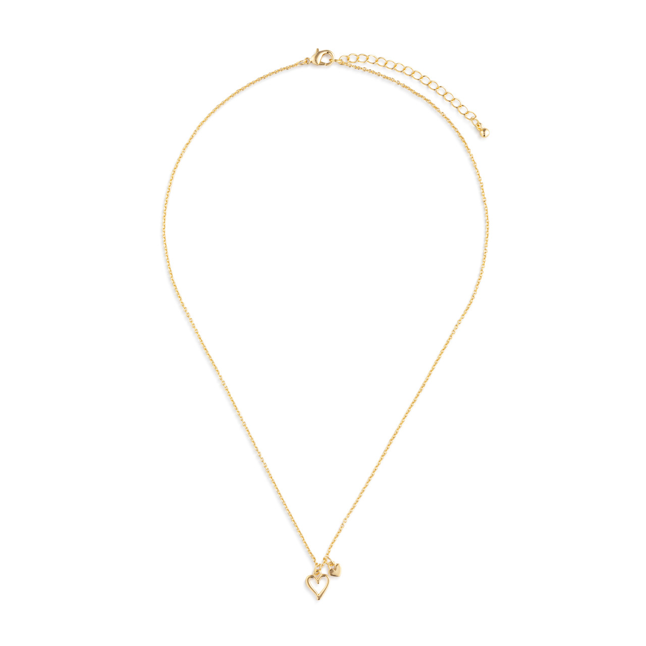 True Friend Floral Card & Gold Necklace - 16in thumbnail