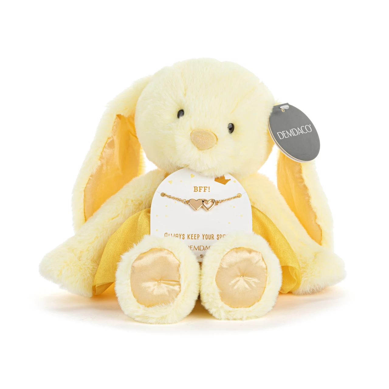 Yellow Bunny + BFF Necklace - 9in thumbnail