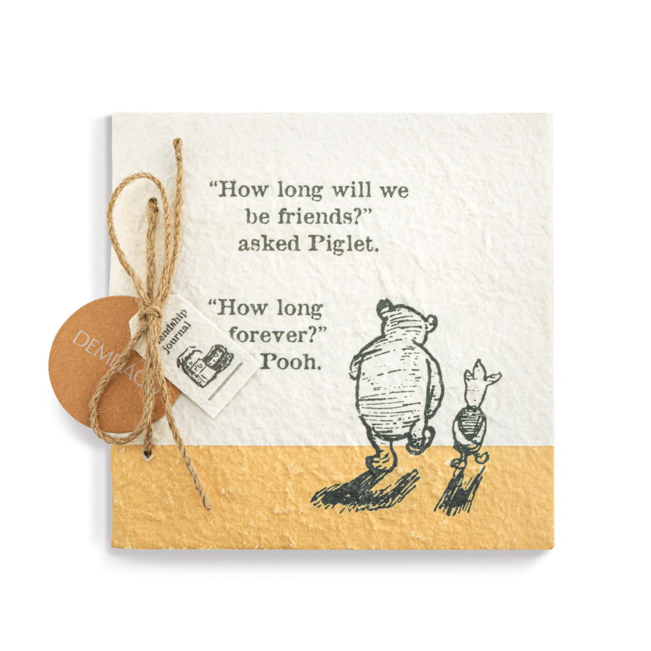 Friendship Paper Mache Journal - 6.5in thumbnail