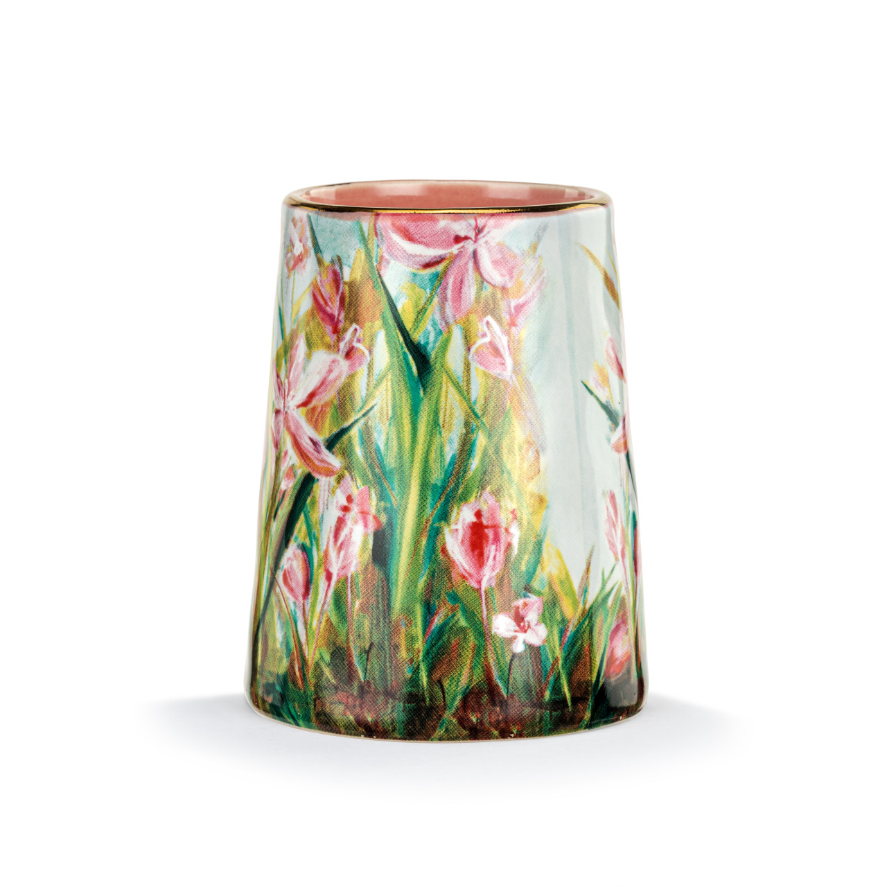 Floral Stems Picked With Love Vase - 2x3in thumbnail