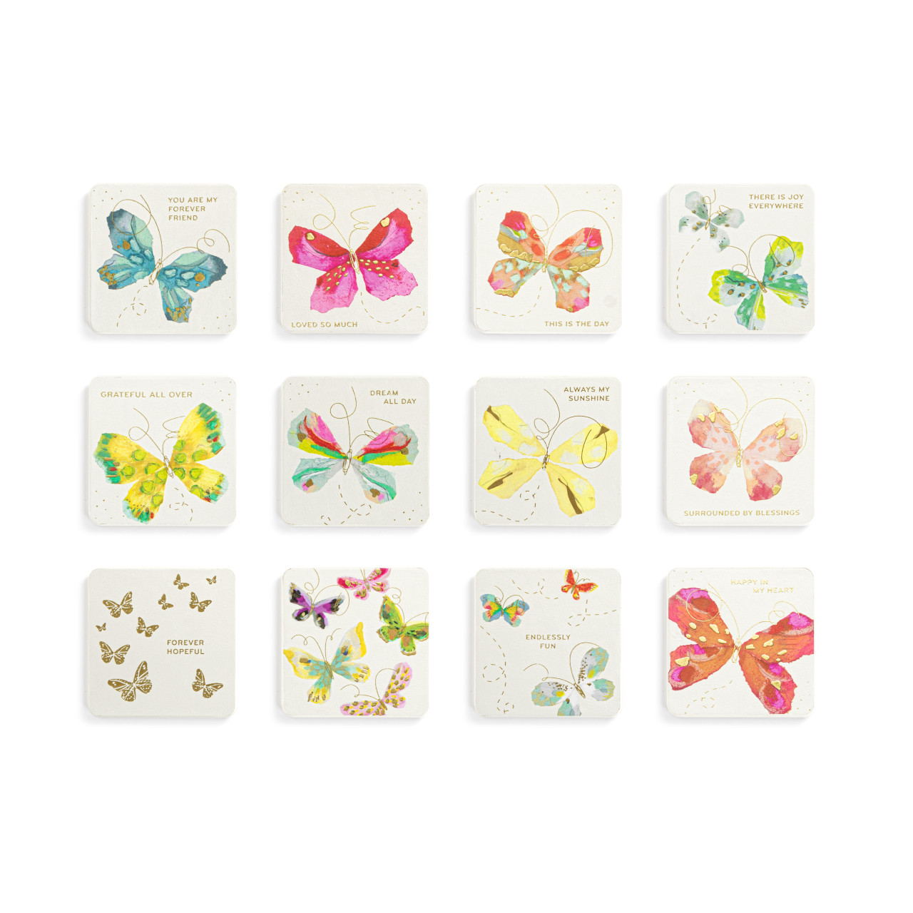Elisabeth Hays Butterfly Magnets - 12 Assorted thumbnail