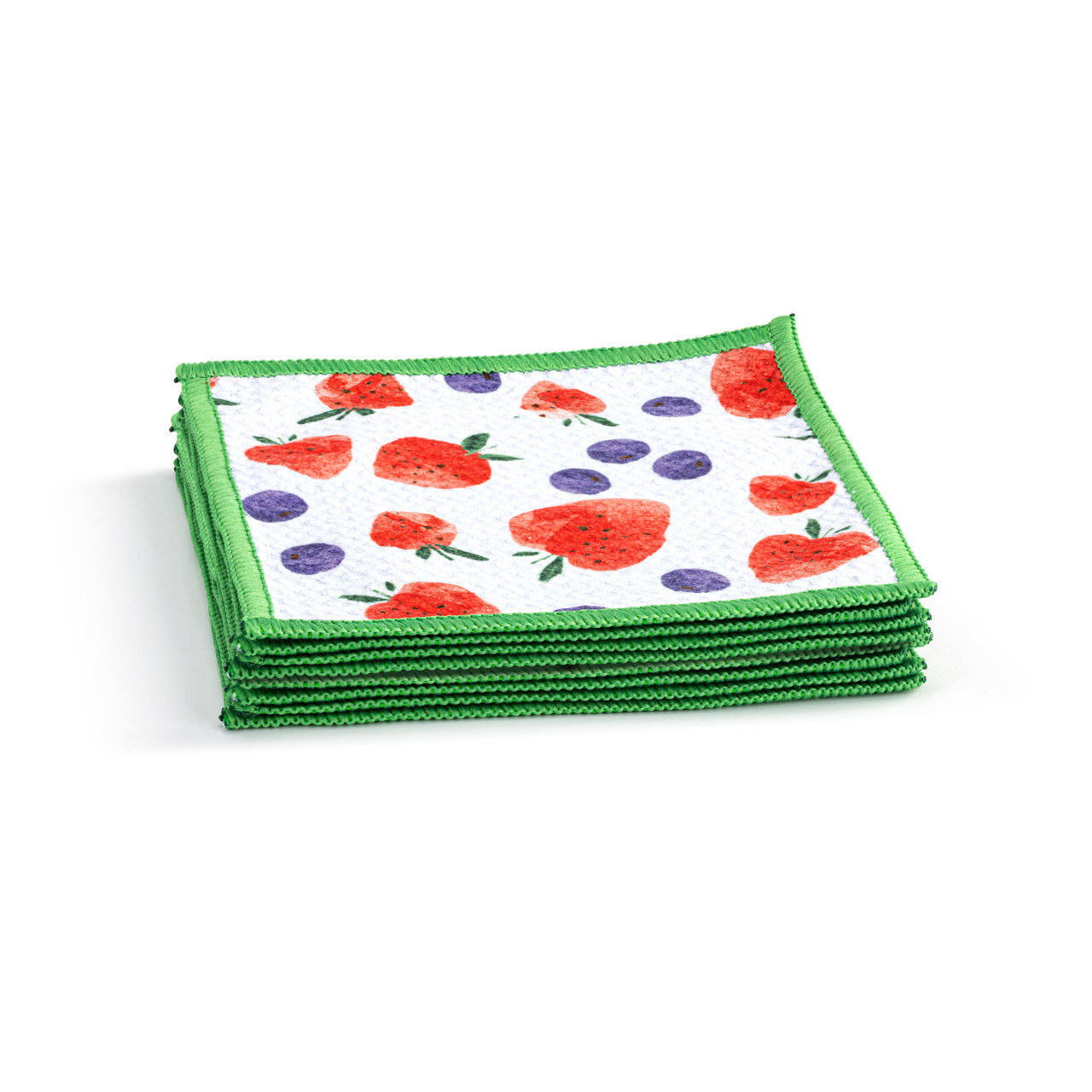 Berries Absorbent Cocktail Napkins Set of 8 thumbnail