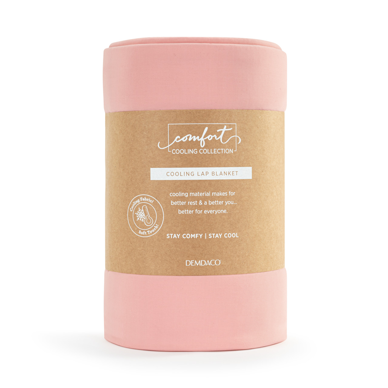 Coral Weighted Cooling Lap Blanket - 50x60in thumbnail