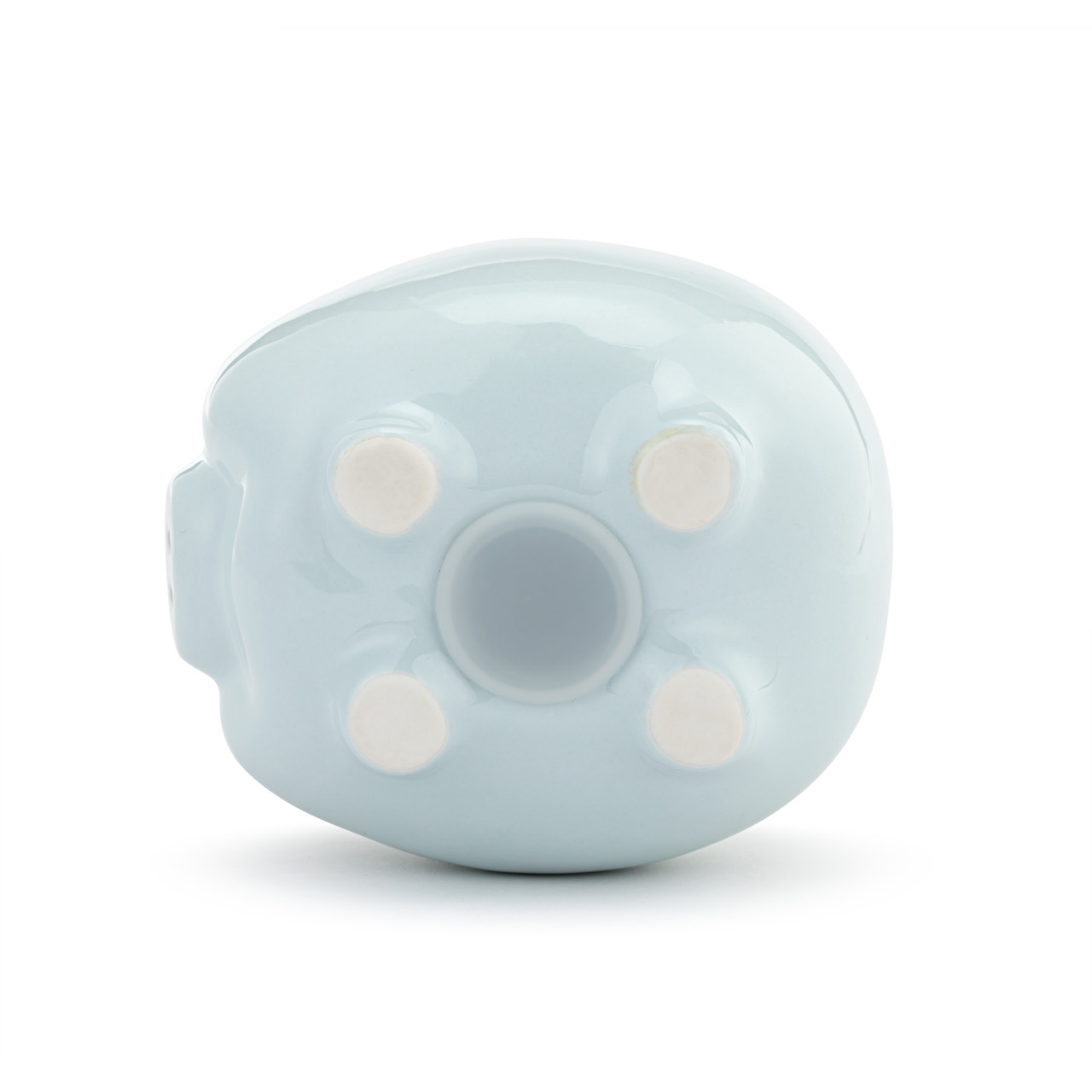 Blue Ceramic Classic Piggy Bank - 7x5.5x6in thumbnail
