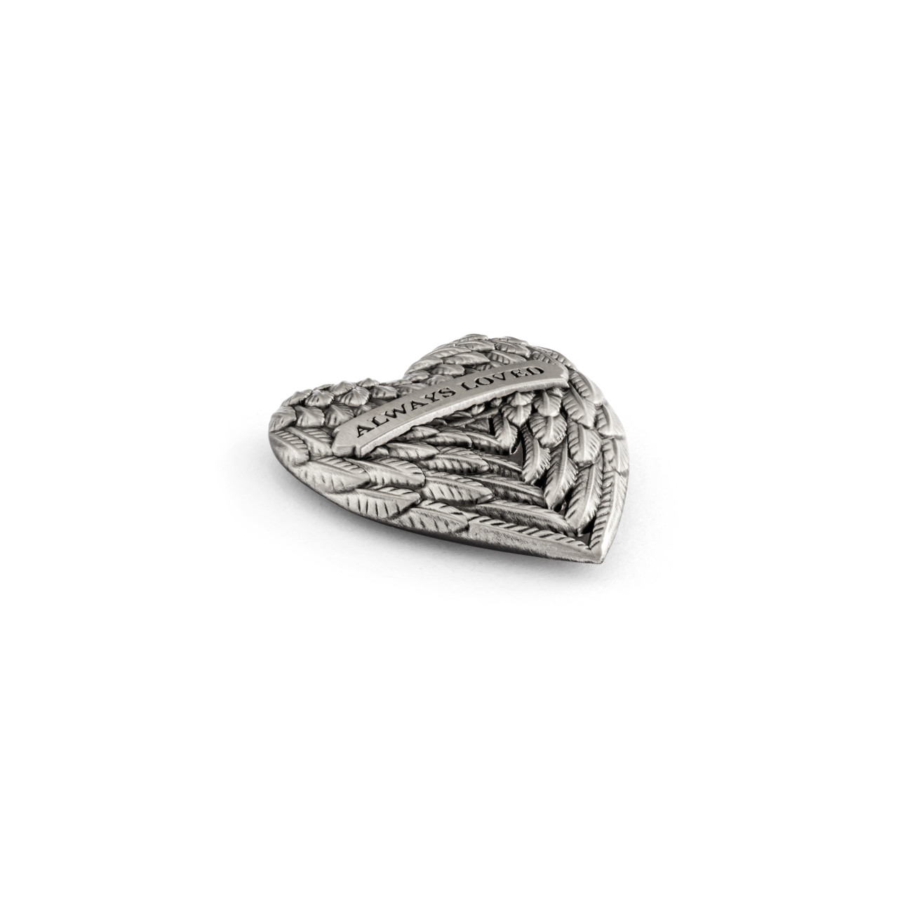 Always Loved Wing Heart Magnetic Frame Charm-1.5in thumbnail