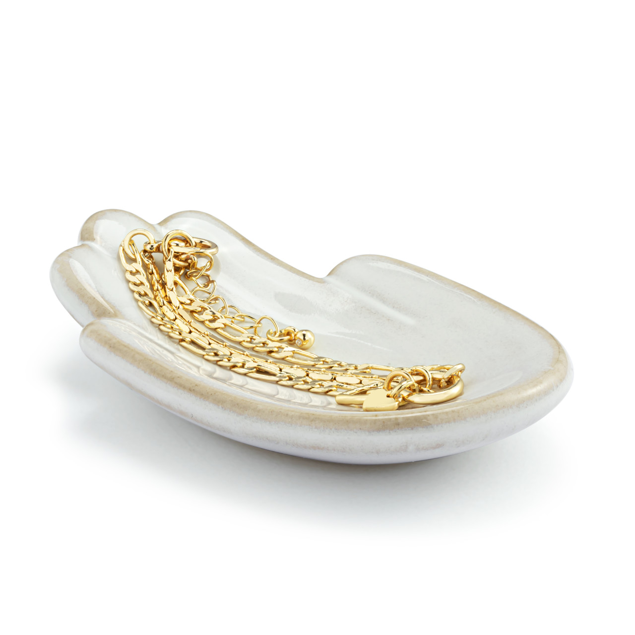 Hand in Hand Trinket Dish - 2x4in thumbnail