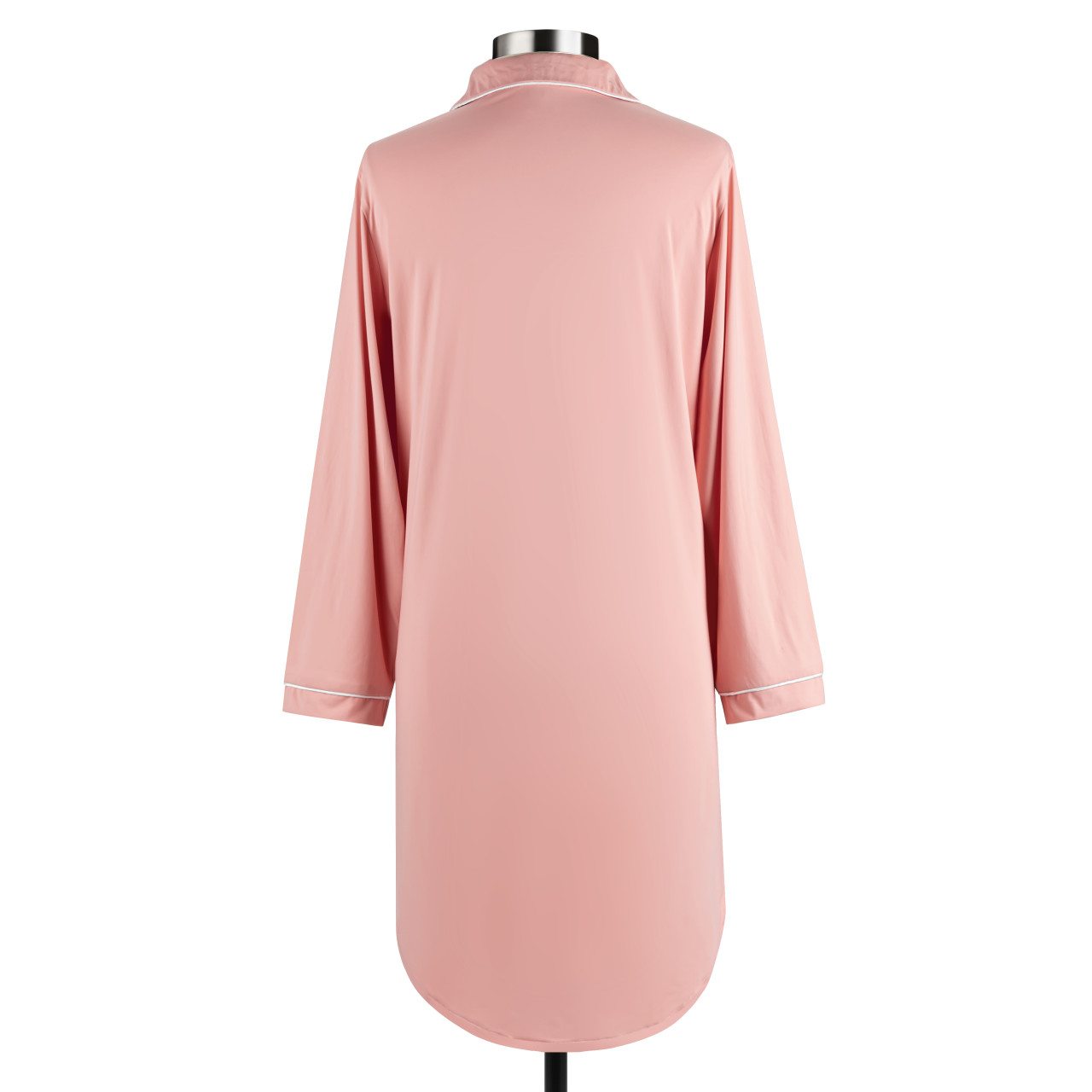 Small Long Sleeve Coral Cooling Night Shirt thumbnail