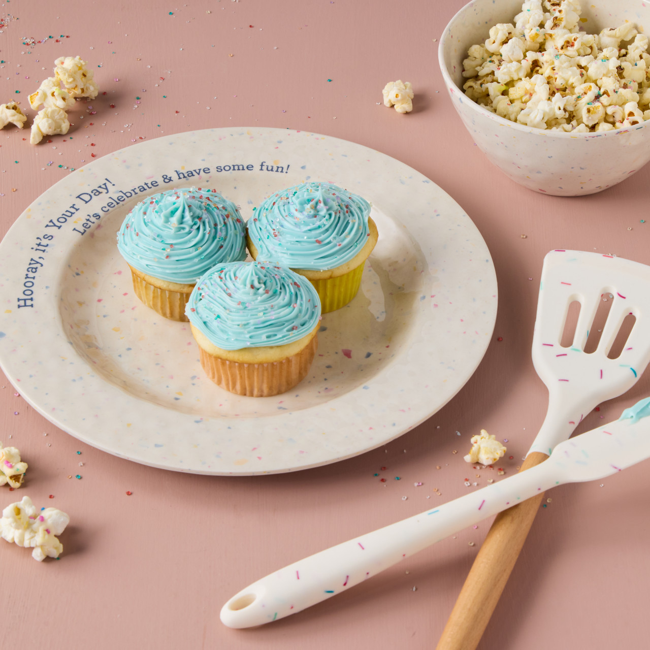 Special Day Confetti Melamine Plate thumbnail