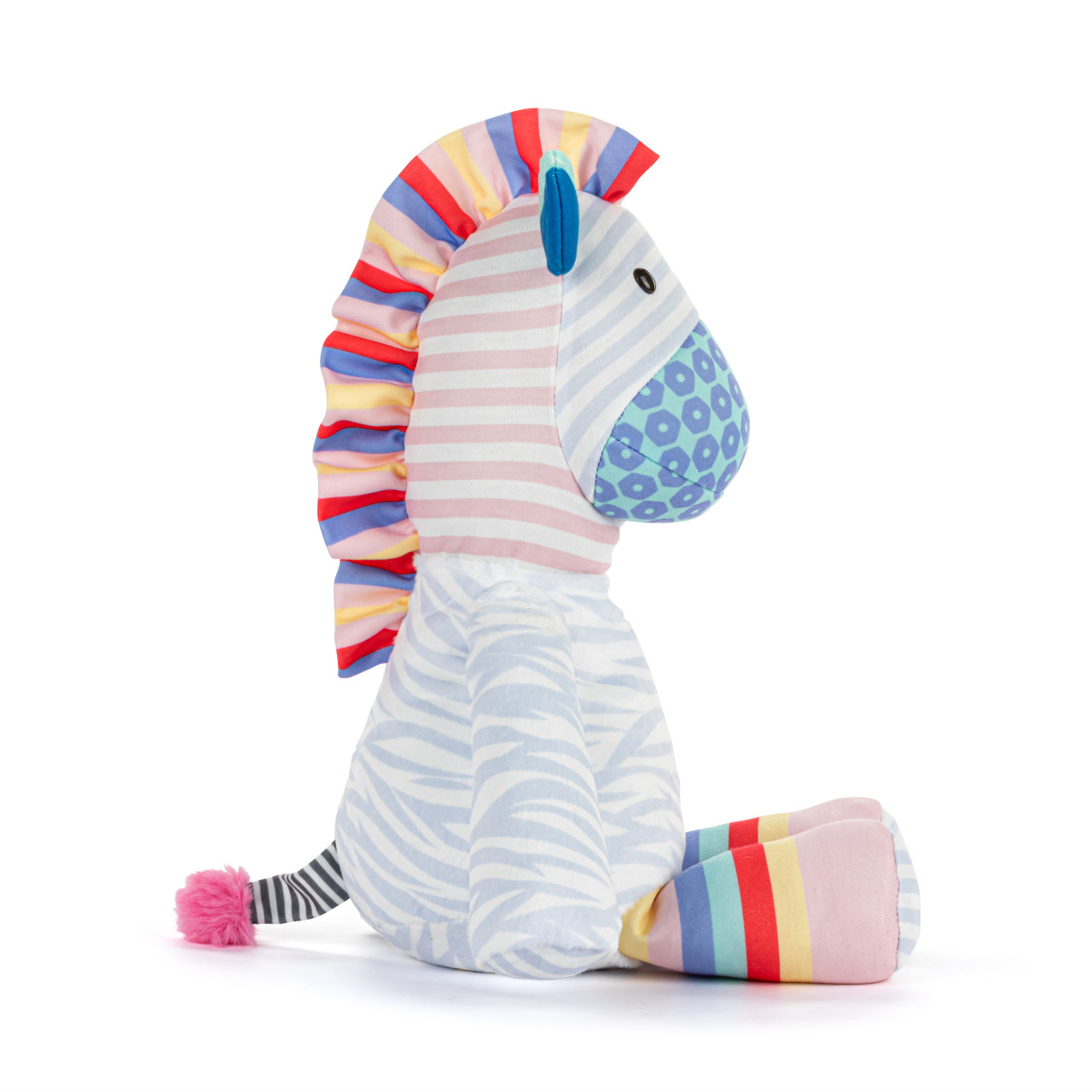 Noah's Ark Plush Zebra - 8x14in thumbnail