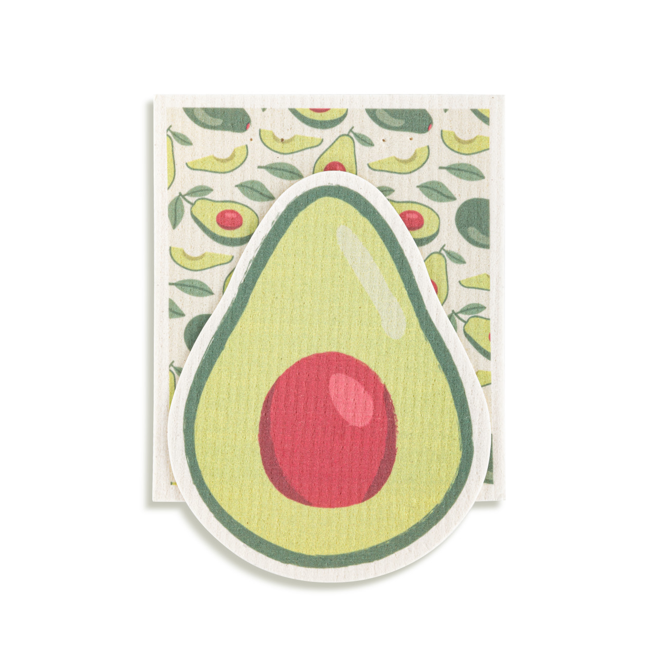 Avocado Extra Shaped Biodegradable Dish Cloths thumbnail