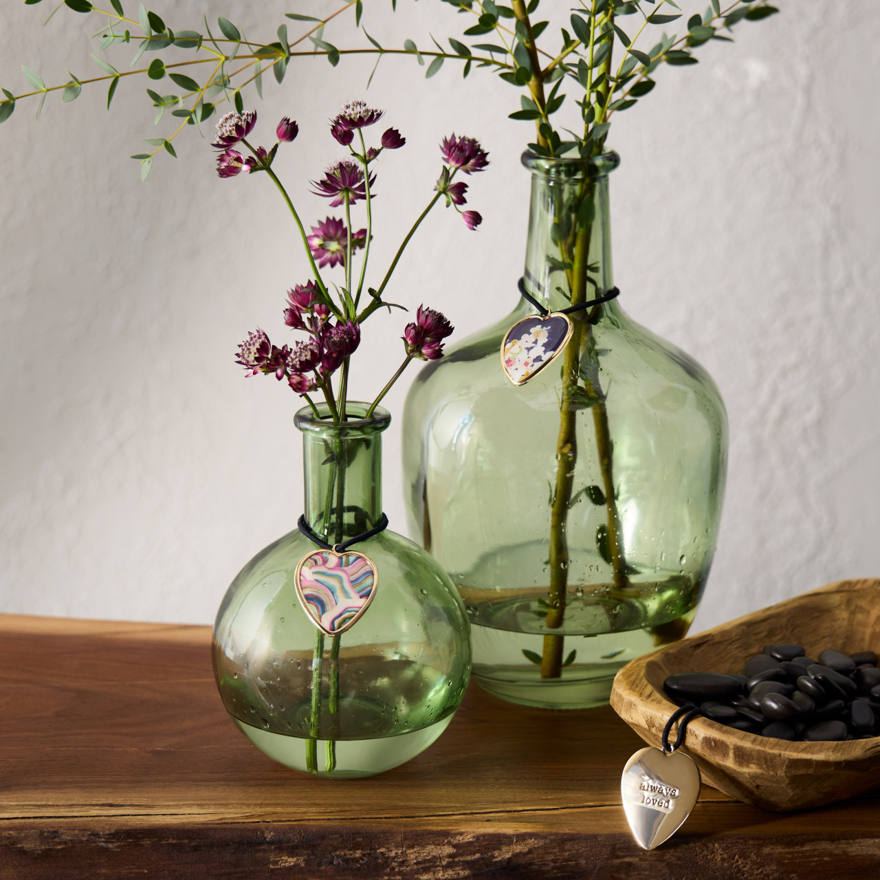 Forever Friends Heart Vase Tag - 5in thumbnail