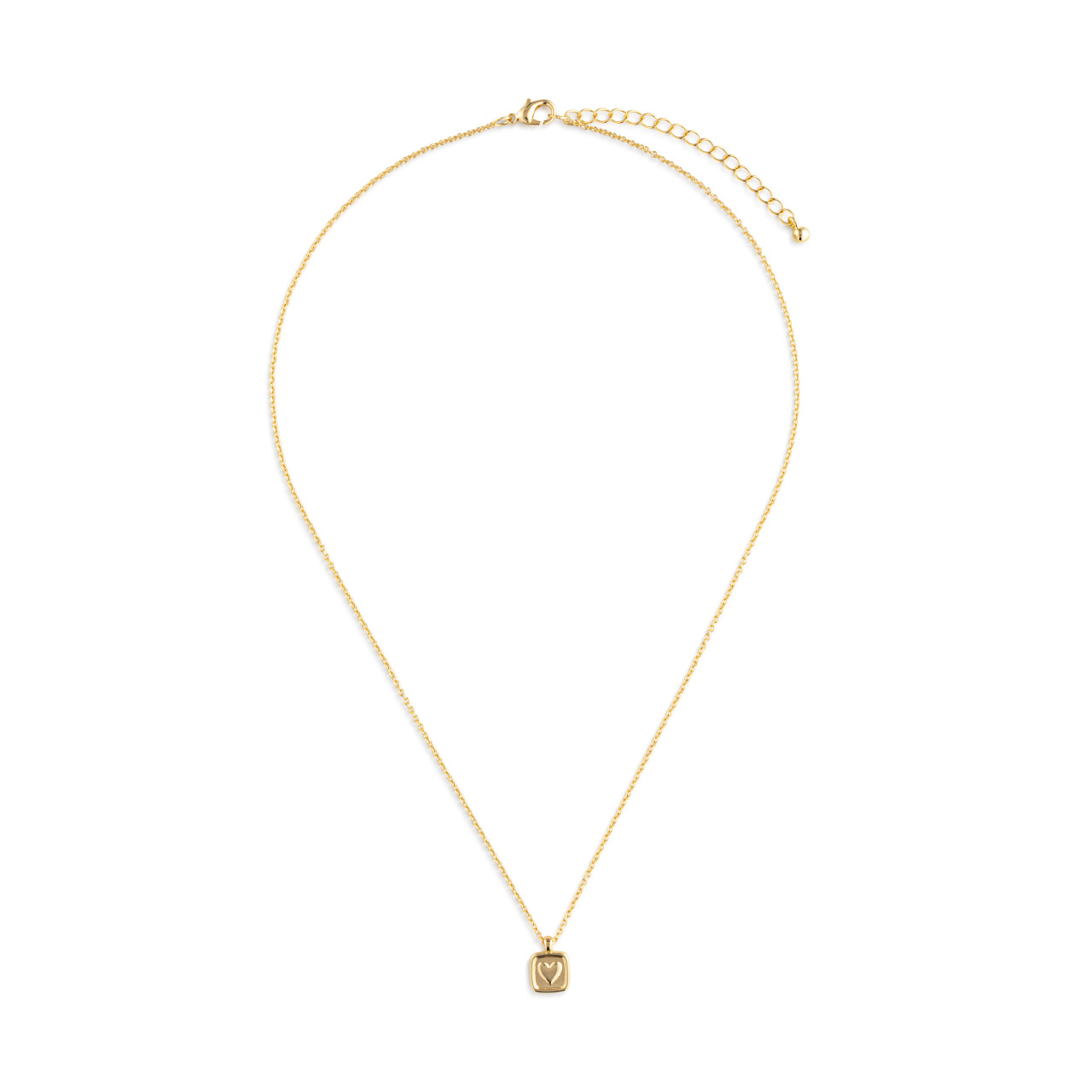 Get Well Soon Floral Card & Gold Necklace-16in thumbnail