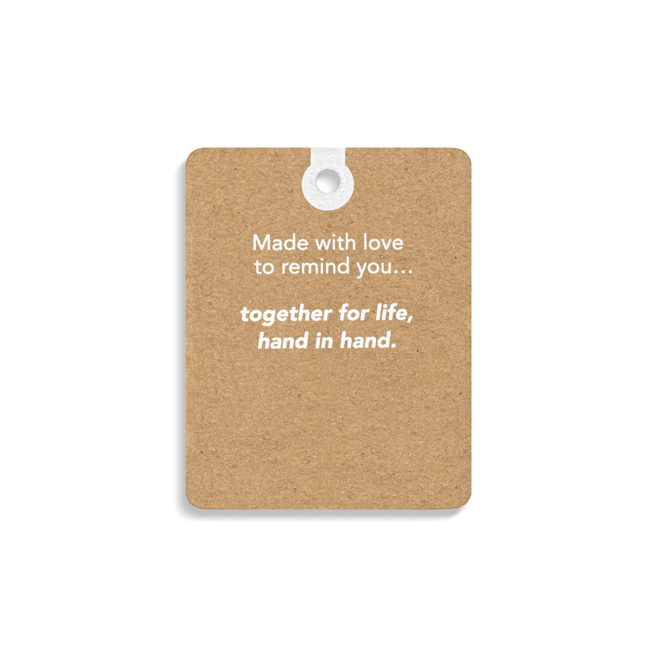 Hand in Hand 50 Years Wall Art - 4.5in thumbnail