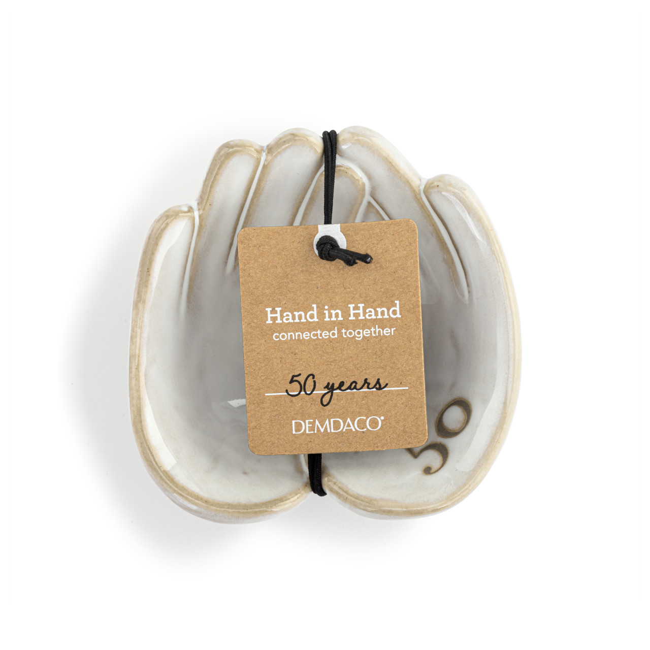 Hand in Hand 50 Years Wall Art - 4.5in thumbnail