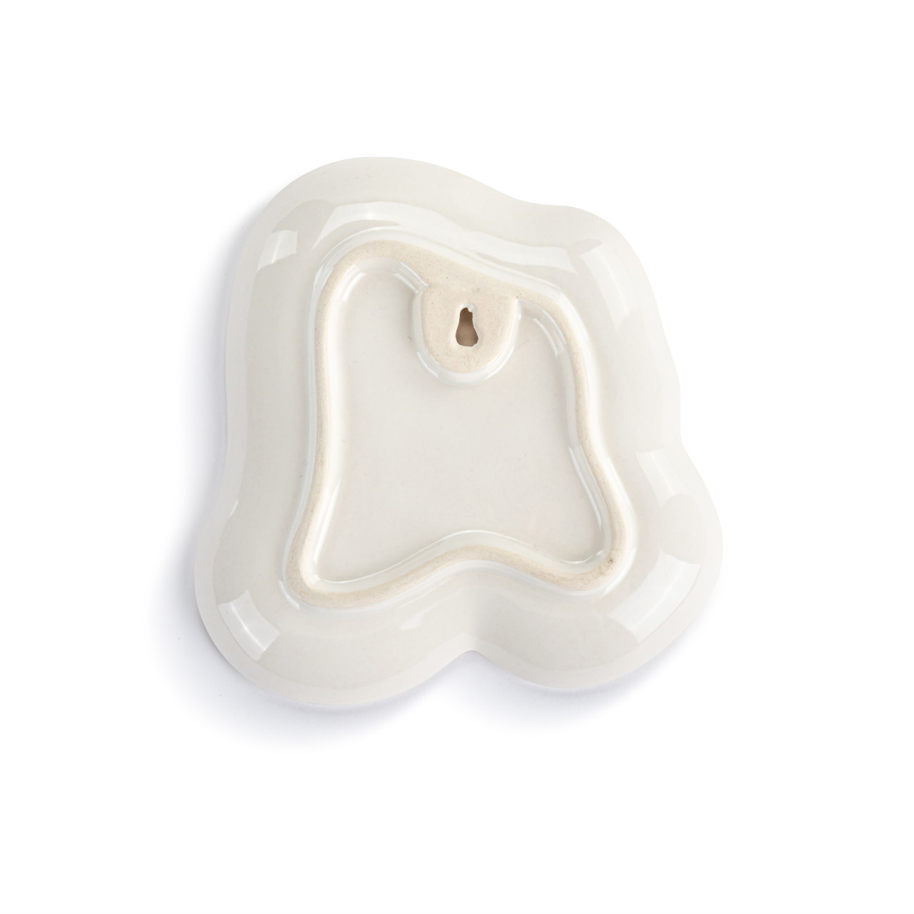 Cherry Shaped Ceramic Plate - 5in thumbnail