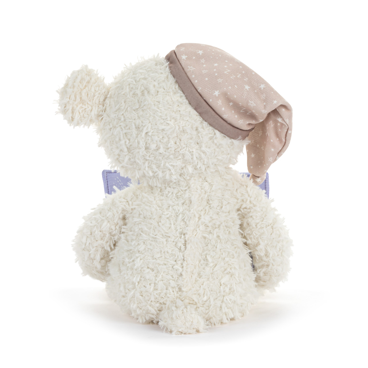 Nursery Rhymes Cream Mechanical Plush Bear - Book 4in, Bear 16in thumbnail