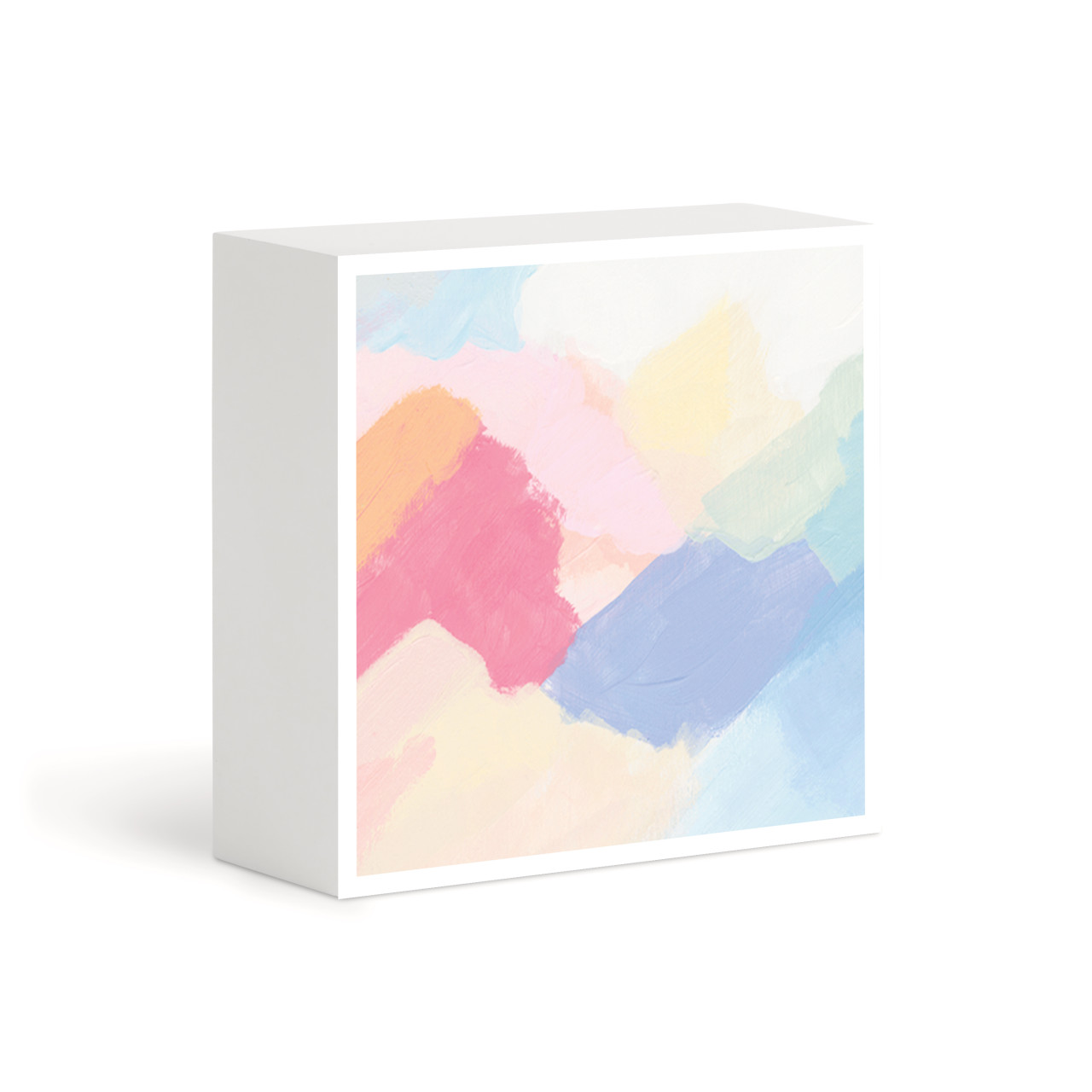 Pink Watercolors Wall Art - 4in thumbnail