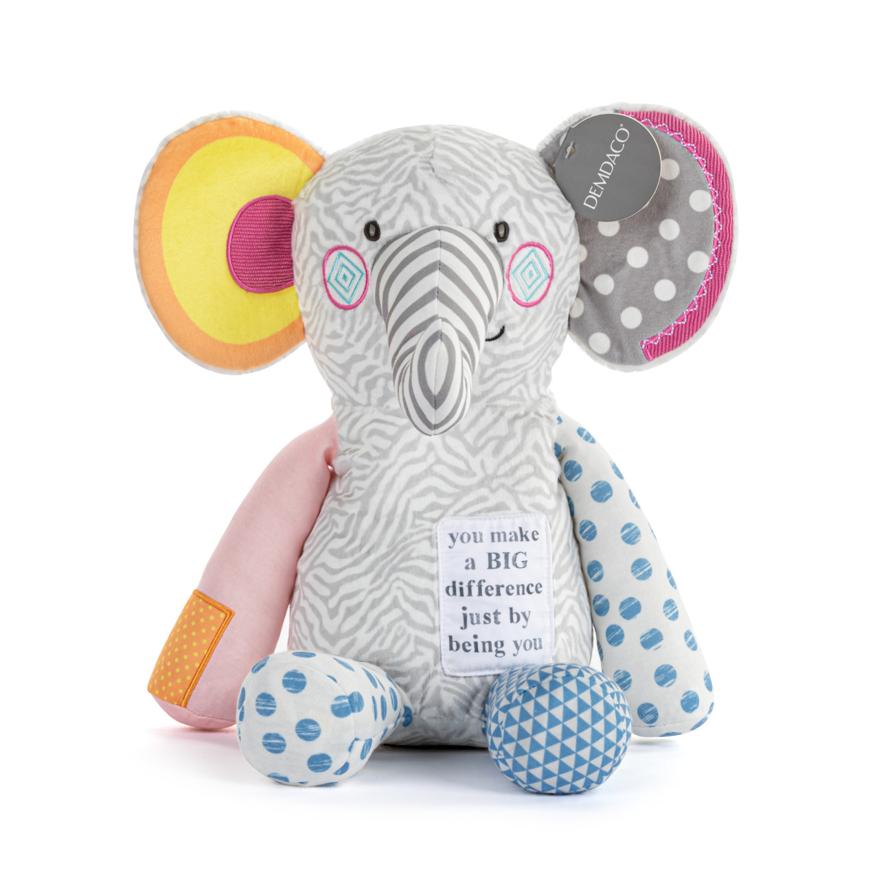 Noah's Ark Plush Elephant - 10x14in thumbnail