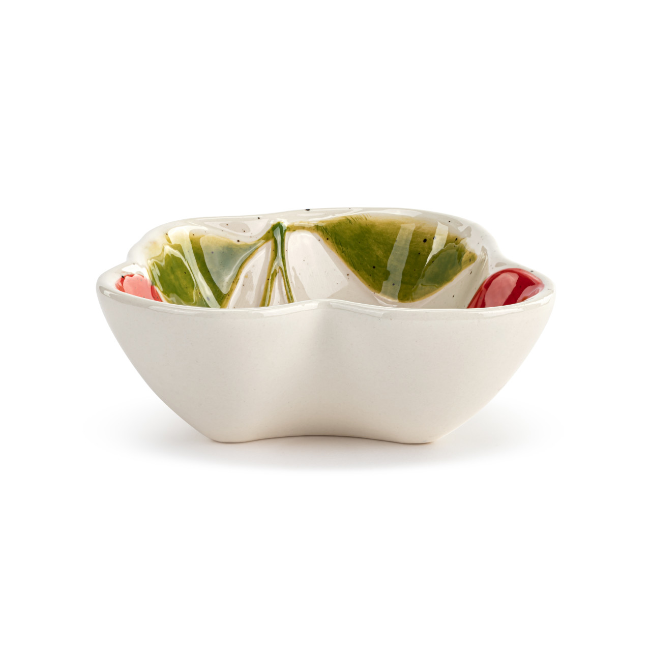 Cherry Shaped Ceramic Mini Bowl thumbnail