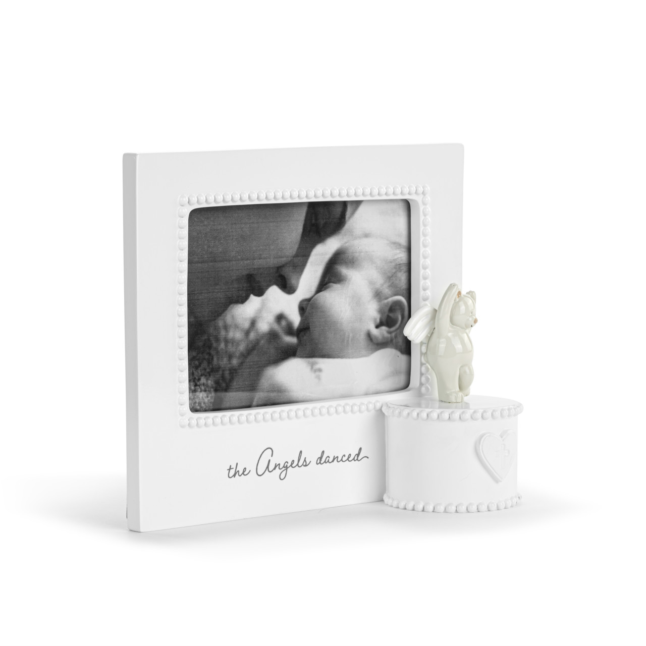 Angels Danced Cream Bear Musical Frame thumbnail