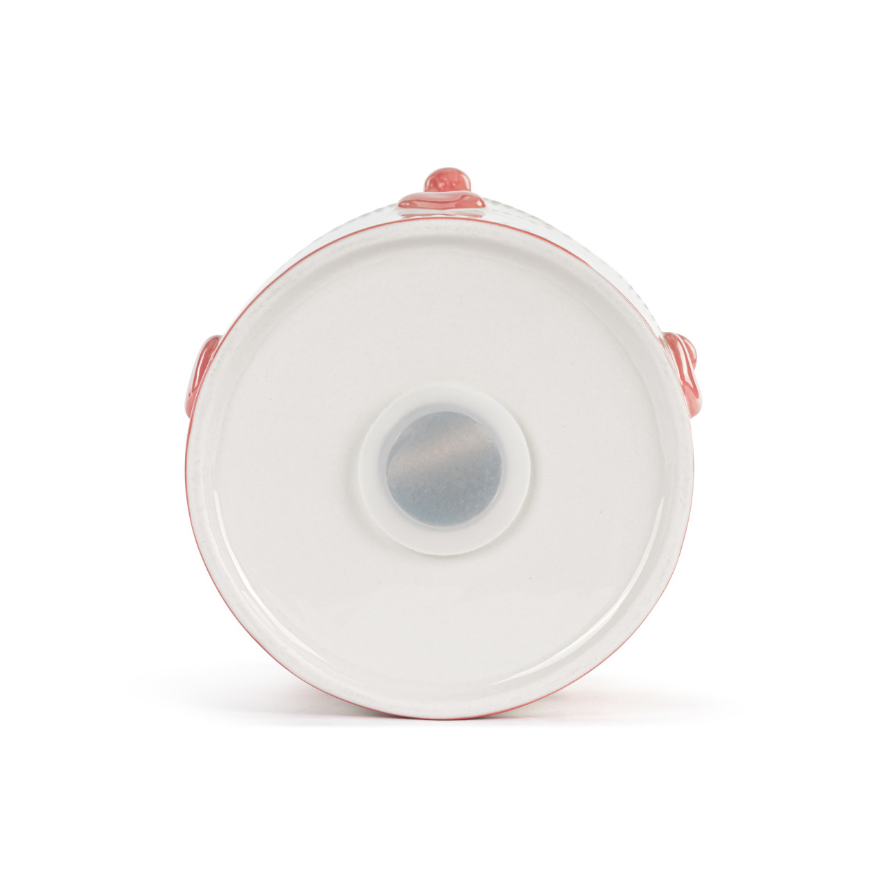 Pink Ceramic Crown Bank - 5x5in thumbnail