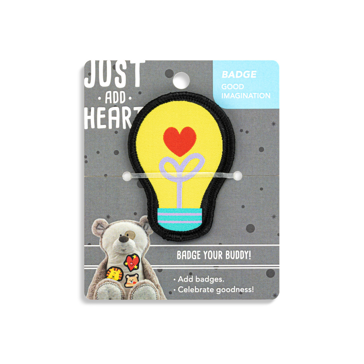 Beary Good Imagination Badge - 2in thumbnail