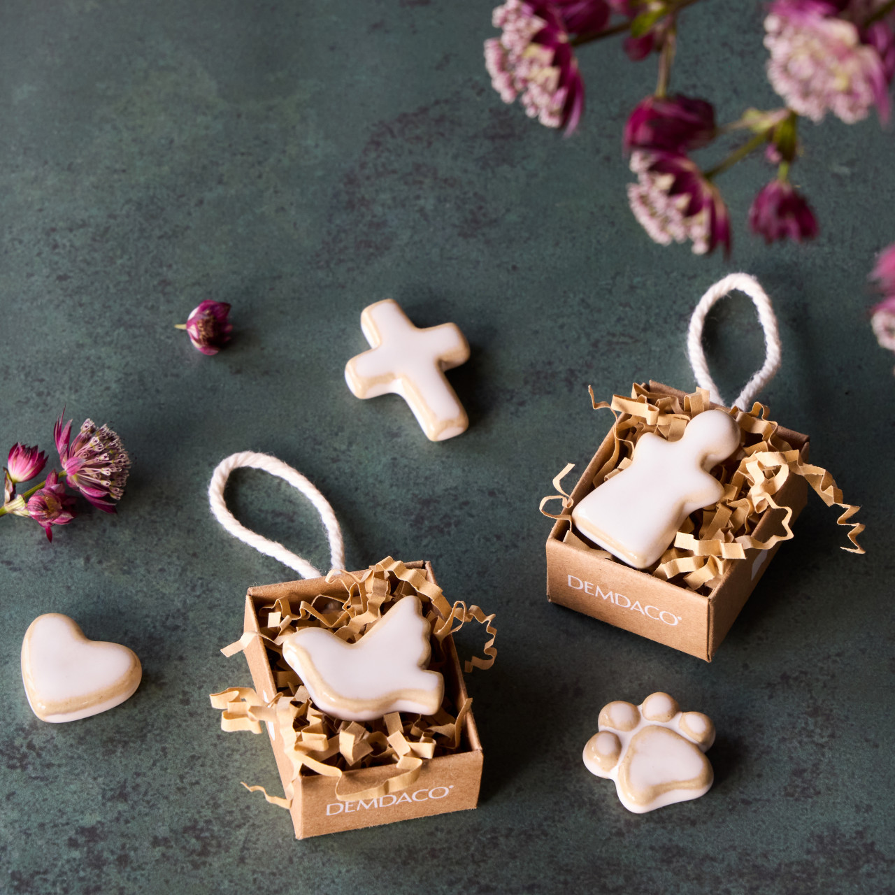 Hand in Hand Dove Mini Token - 1in thumbnail